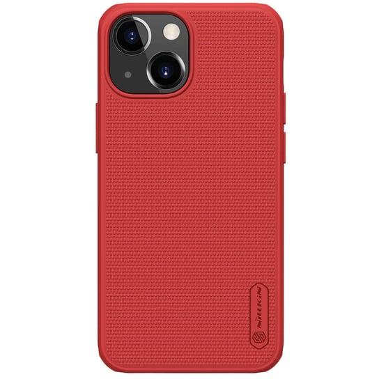 Nillkin Super Frosted Shield Pro wytrzymałe etui pokrowiec iPhone 13 mini czerwony Nillkin