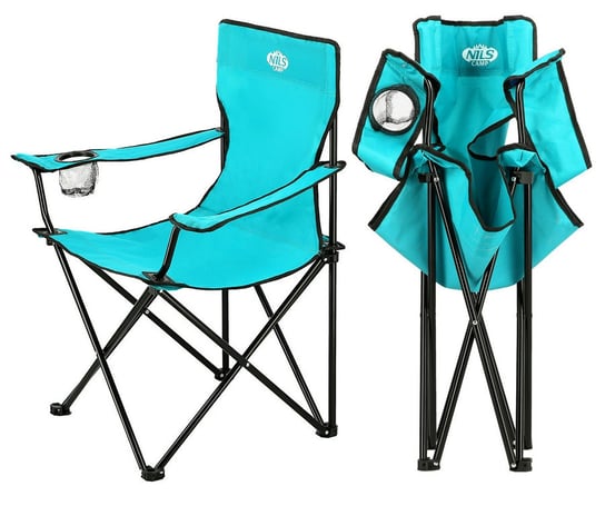 Nils Krzesło Plażowe Turystyczne Składane Wędkarskie Nils Camp