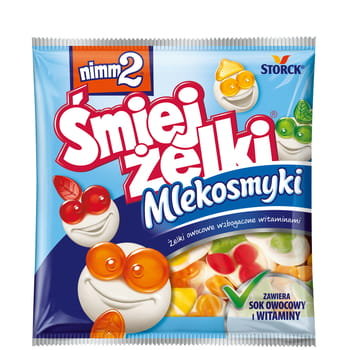 Nimm2 Śmiejżelki Mlekosmyki 90G Inna marka