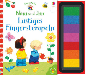 Nina und Jan - Lustiges Fingerstempeln Usborne Verlag