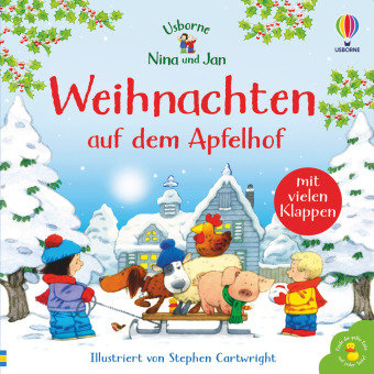 Nina und Jan: Weihnachten auf dem Apfelhof Usborne Verlag