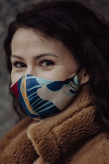 Ninja Mask, maseczki ochronne -  premium - 100% jedwab & 100% bawełna - damskie Ninja Mask