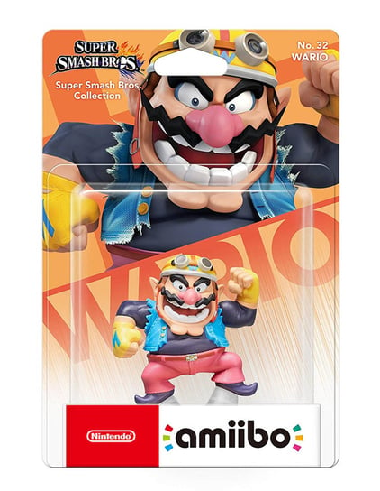 Nintendo — Figura Amiibo, Colección Super Smash Bros, Wario Nintendo