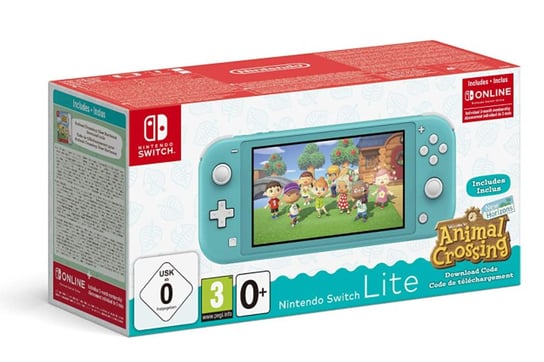 Nintendo Switch Lite + Animal Crossing + 3 miesiące Nintendo Online Nintendo