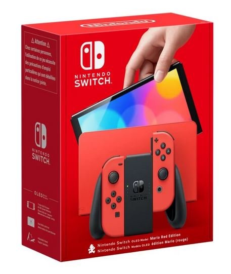 Nintendo Switch OLED - Mario Red Edition CONQUEST