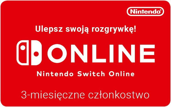 Nintendo Switch Online - 3 miesiące Nintendo