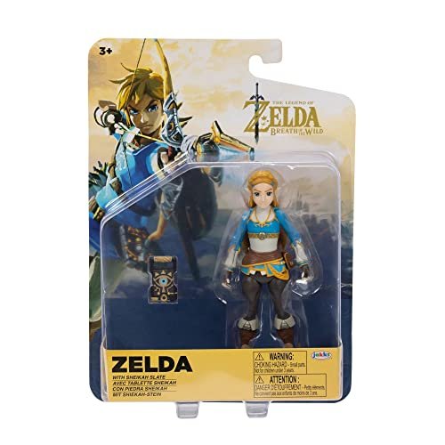Nintendo The Legend of Zelda: Breath of The Wild 5-calowa figurka Zelda z tabliczką Sheikah Nintendo