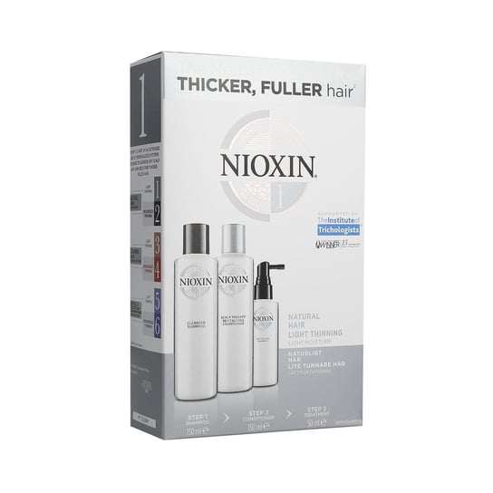 Nioxin, 3D Care System 1, zestaw kosmetyków, 3 szt. Nioxin