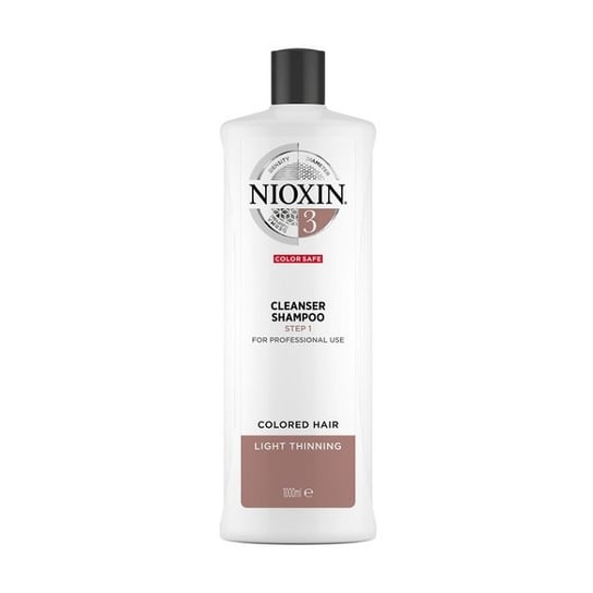 Nioxin, 3D Care System 3, szampon oczyszczający, 1000 ml Nioxin