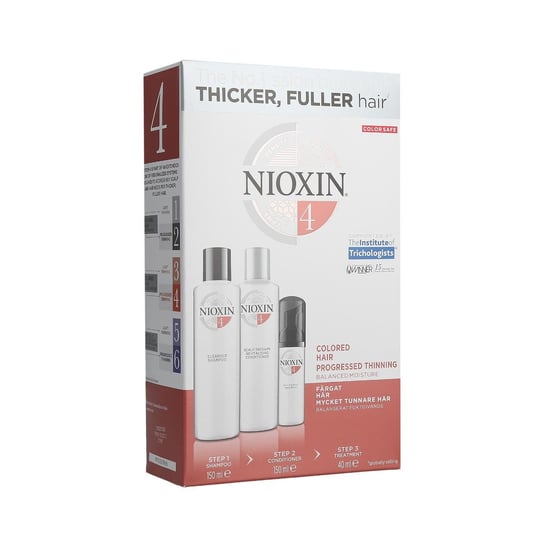 Nioxin, 3D Care System 4, zestaw kosmetyków, 3 szt. Nioxin
