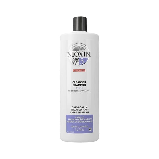 Nioxin, 3D Care System 5, szampon oczyszczający, 1000 ml Nioxin