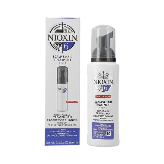 Nioxin, 3D Care System 6, kuracja zagęszczająca włosy, 100 ml Nioxin