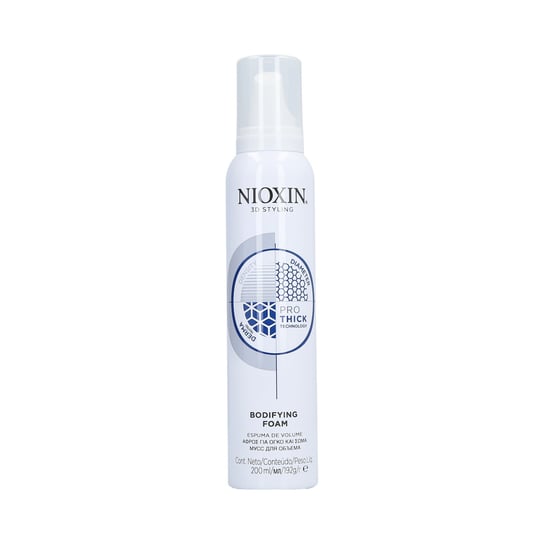 NIOXIN 3D, STYLING, Wzmacniająca pianka do włosów, 200 ml Nioxin