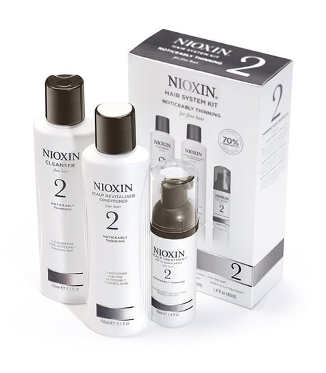 Nioxin, Hair System Kit 2, zestaw kosmetyków, 3 szt. Nioxin