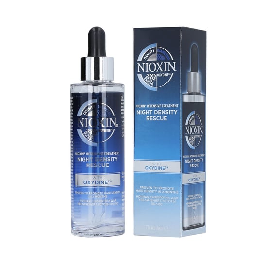 NIOXIN, INTENSIVE TREATMENTS, Kuracja na noc zagęszczająca włosy, 70 ml Nioxin