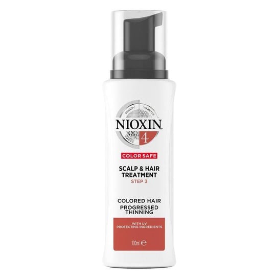 Nioxin Scalp Treatment, Kuracja System 4, Włosy Przerzedzone po Zabiegach, 100ml Nioxin