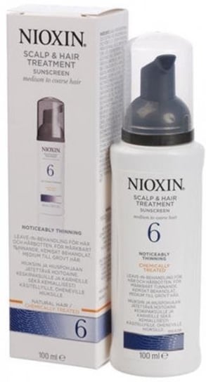 Nioxin Scalp Treatment, Kuracja System 6, Włosy Naturalne/Grube po Zabiegach, 200ml Nioxin