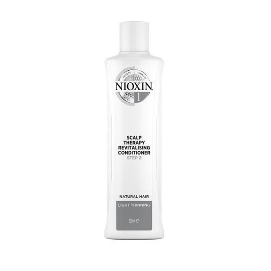 Nioxin System 1, Odżywka przeciw wypadaniu do włosów naturalnych i lekko przerzedzonych 300ml Nioxin