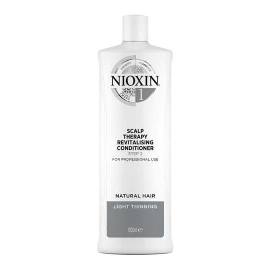 NIOXIN, System 1 Scalp Therapy Revitalising Conditioner odżywka przeciw wypadaniu włosów normalnych lekko przerzedzonych 1000ml Nioxin