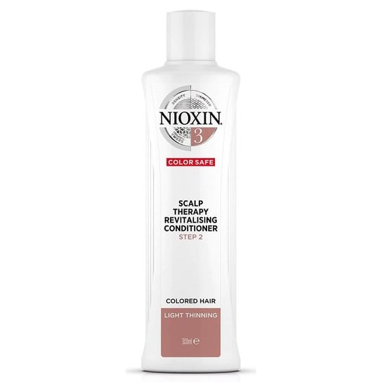 Nioxin, System 3 Scalp Therapy Revitalising Conditioner odżywka do włosów farbowanych lekko przerzedzonych, 300 ml Nioxin
