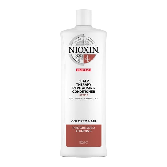 Nioxin System 4, Odżywka do włosów znacznie przerzedzonych i po zabiegach chemicznych 1000ml Nioxin