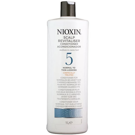 Nioxin System 5, Odżywka do włosów normalnych i lekko przerzedzonych po zabiegach chemicznych 1000ml Nioxin