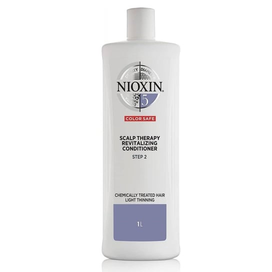 Nioxin, System 5 Scalp Therapy Revitalising, Odżywka do włosów lekko przerzedzonych i poddanych zabiegom chemicznym, 1000 ml Nioxin