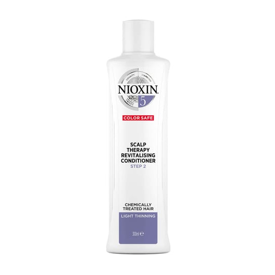 Nioxin, System 5 Scalp Therapy Revitalising, Odżywka do włosów lekko przerzedzonych i poddanych zabiegom chemicznym, 300 ml Nioxin