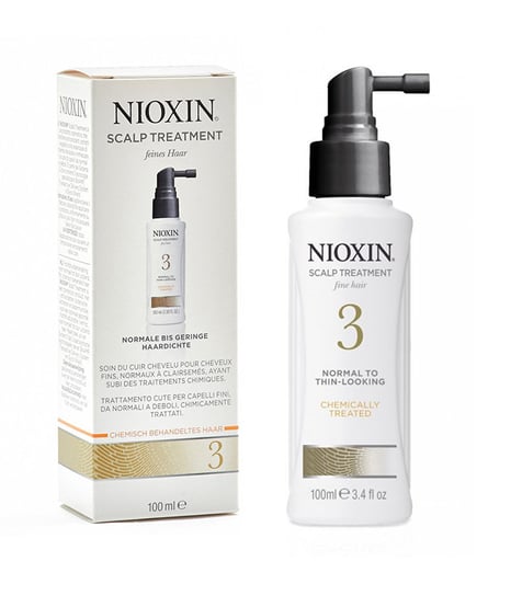 Nioxin, Thinning Hair System 3 Scalp Treatment, preparat przeciw wypadaniu włosów, 100 ml Nioxin