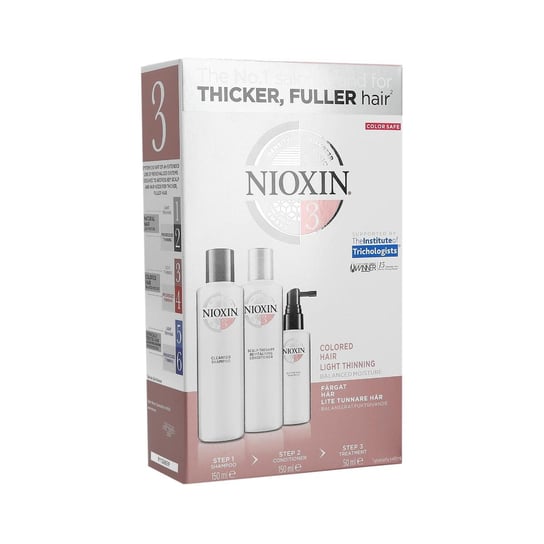 Nioxin, zestaw kosmetyków, 3 szt. Nioxin
