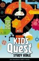 NIrV, Kids' Quest Study Bible, Hardcover Zondervan