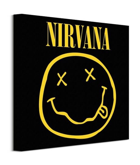 Nirvana Smiley - obraz na płótnie Nirvana