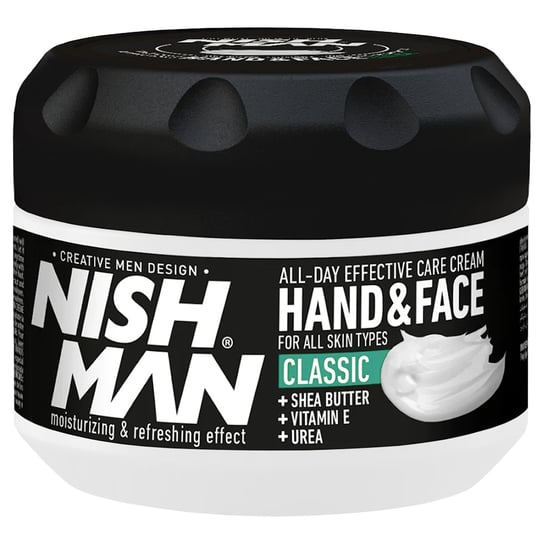 Nishman Hand&Face Classic, Krem do rąk i twarzy, wszystkie typy skóry, 300ml Nishman