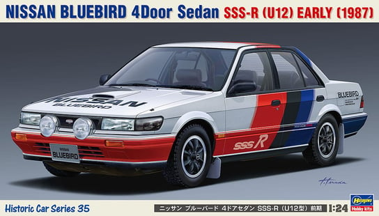 Nissan Bluebird 4d Sedan SSS-R (U12) 1:24 Hasegawa HC35 HASEGAWA
