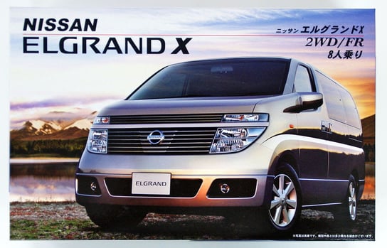 Nissan Elgrand X 2WD/FR 1:24 Fujimi 187495 Fujimi