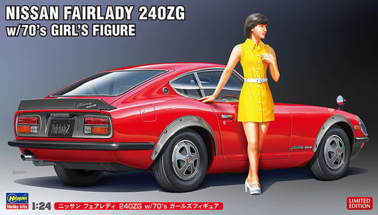 Nissan Fairlady 240ZG (z figurką) 1:24 Hasegawa SP539 HASEGAWA