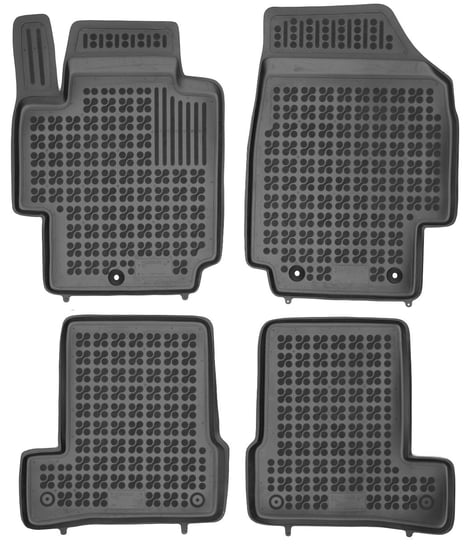Nissan Micra III K12 Hatchback Dywaniki gumowe REZAW  od 2002-2007r. 201810 + mocowania MAX-DYWANIK Rezaw-Plast