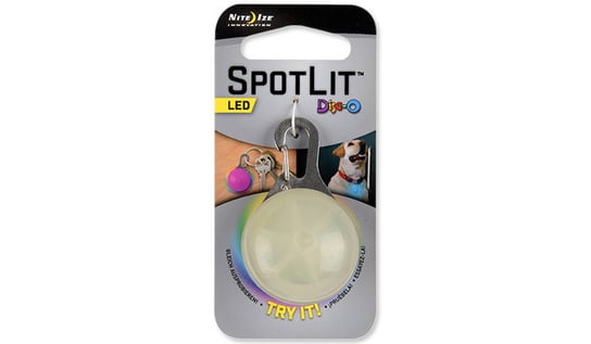 Nite Ize - SpotLit LED Carabiner Light - Disc-O - SLG-06-07 (23181) Nite Ize