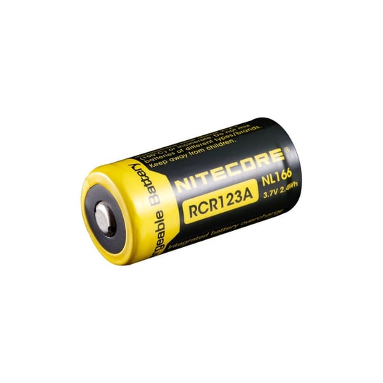 Nitecore 16340 - 650mAh 3,7V - NL166 RCR123A Nitecore