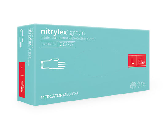 nitrylex® green 100 szt., rozmiar L Mercator Medical