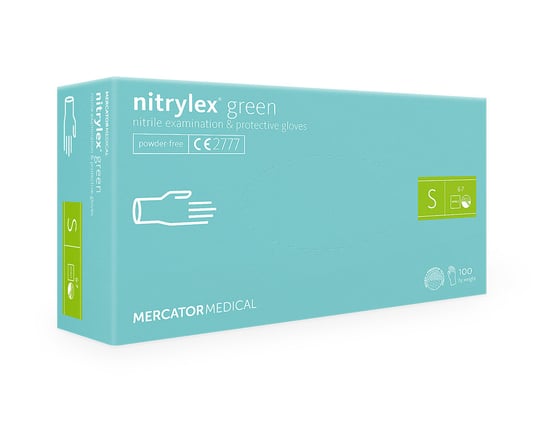 nitrylex® green 100 szt., rozmiar S Mercator Medical