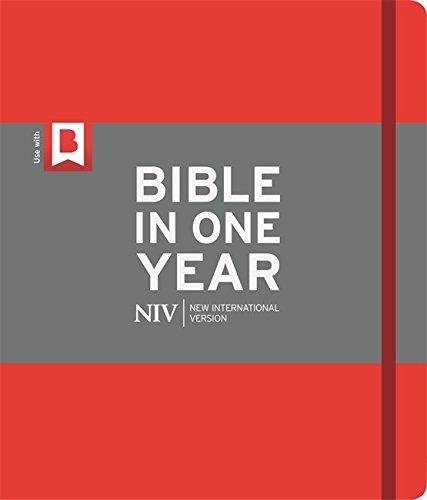 NIV Journalling Bible in One Year: Red Opracowanie zbiorowe