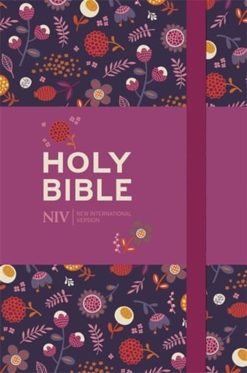 NIV Pocket Floral Notebook Bible New International Version