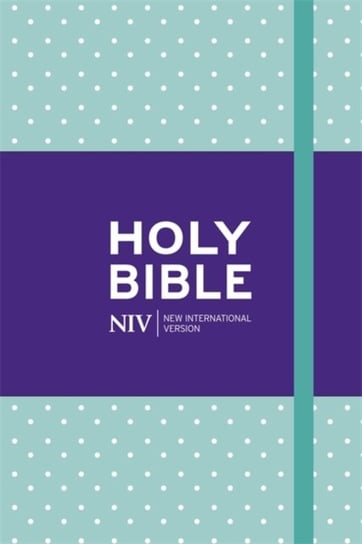 NIV Pocket Mint Polka-Dot Notebook Bible New International Version