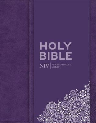 NIV Thinline Purple Soft-Tone Bible with Clasp New International Version