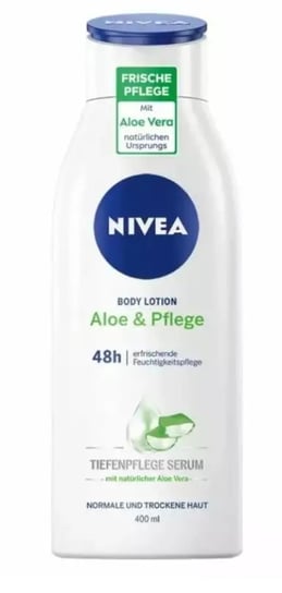 Nivea, Aloe&Pflege, Balsam do ciała z aloesem, 400ml Nivea