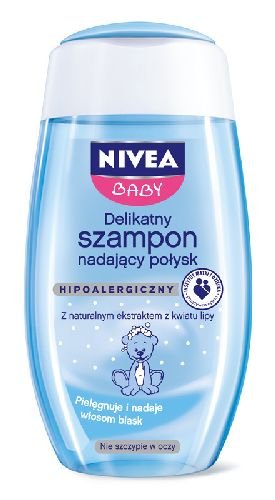 Nivea Baby, Delikatny szampon nadający połysk, 200 ml Nivea