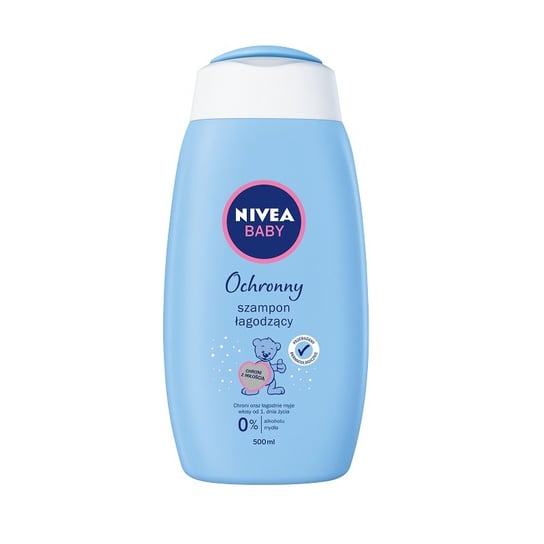 Nivea, Baby, Ochronny szampon łagodzący, 500 ml Nivea