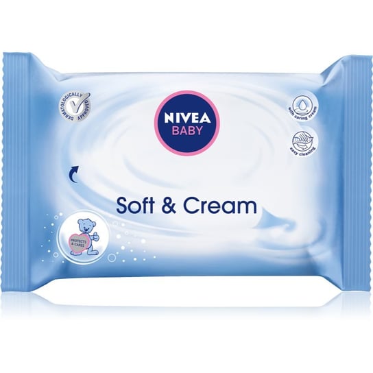 Nivea Baby Soft & Cream chusteczki oczyszczające 20 szt. Nivea