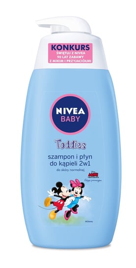 Nivea, Baby Toddies, szampon i płyn do kąpieli 2w1 do skóry normalnej, 500 ml Nivea
